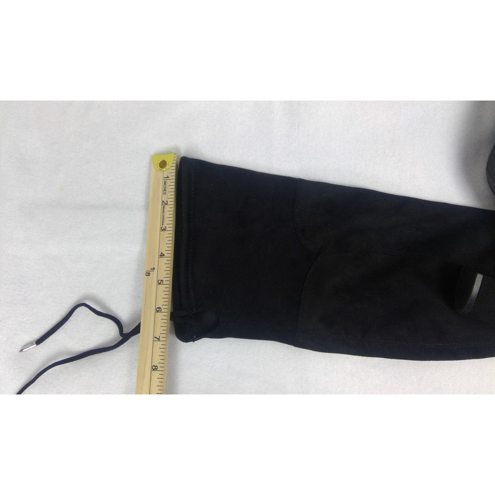 Marc Fisher Over the Knee Boots Women's size 8.5 M Tie Back Detail Block Heel - Picture 7 of 7